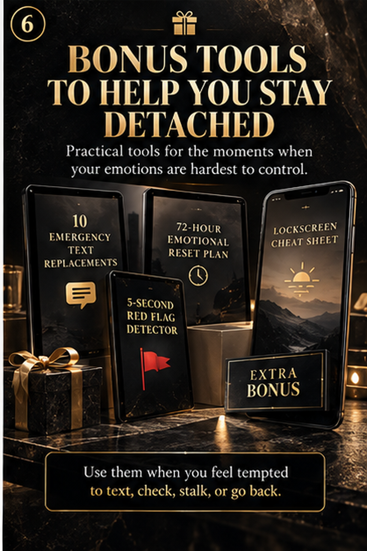 THE DETACHMENT PLAYBOOK 3 Dark Psychology Counter-Tactics to Stop Overthinking & Move On Fast