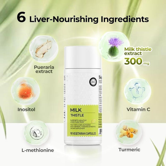 Edible Milk Thistle Capsules 90 Particles