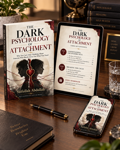 The Dark Psychology of Attachment- [eBook & Interactive Workbook]