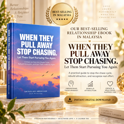WHEN THEY PULL AWAY STOP CHASING. Let Them Start Pursuing You Again