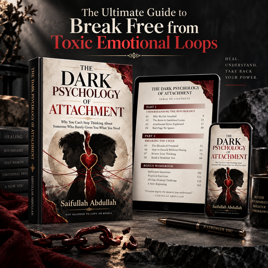 The Dark Psychology of Attachment- [eBook & Interactive Workbook]