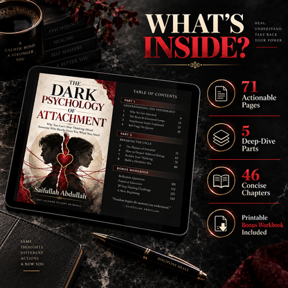 The Dark Psychology of Attachment- [eBook & Interactive Workbook]