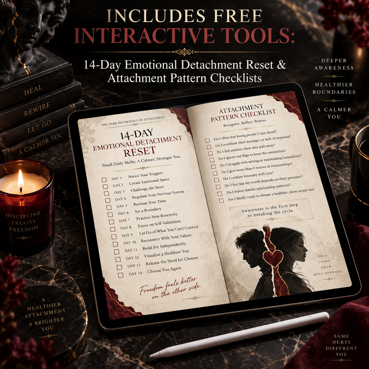 The Dark Psychology of Attachment- [eBook & Interactive Workbook]