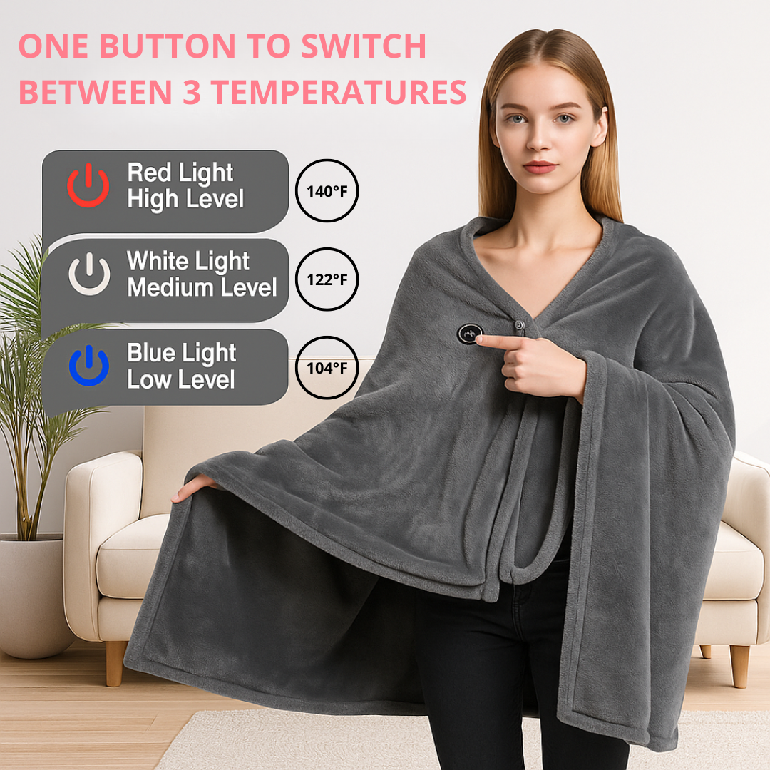 59 Plus 31in USB Heated Blanket Electric