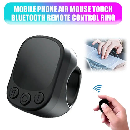 Auto Clicker Remote Control Page Turner, Wireless Scrolling Button  Automatic Click Device Selfie Shutter Fingertip Tool