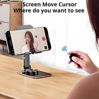 Auto Clicker Remote Control Page Turner, Wireless Scrolling Button  Automatic Click Device Selfie Shutter Fingertip Tool