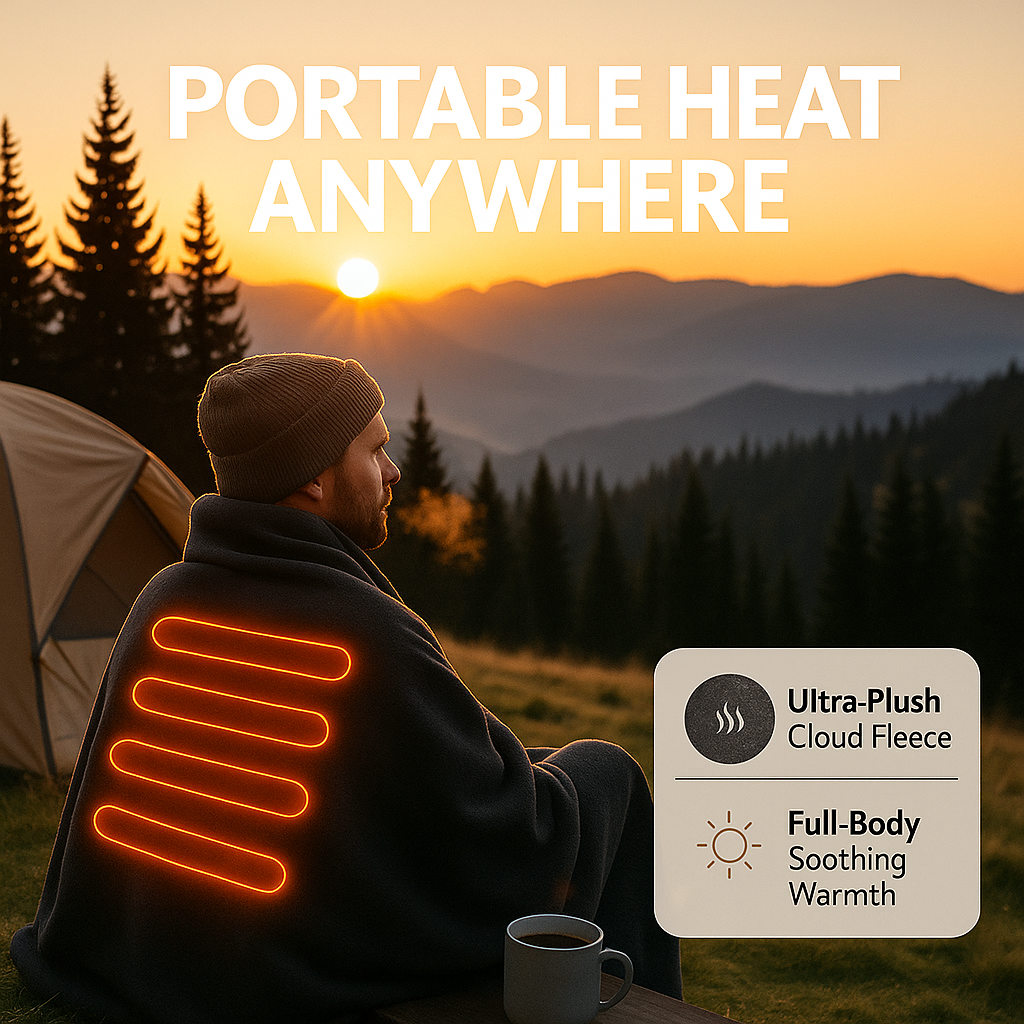 59 Plus 31in USB Heated Blanket Electric