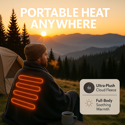 59 Plus 31in USB Heated Blanket Electric